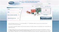 Desktop Screenshot of optimatech.net